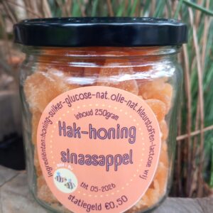 Hak-honing sinaasappel 250 gram