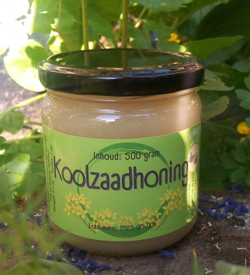 Koolzaadhoning 500 gram